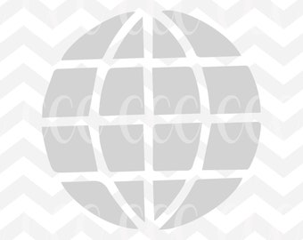 Spaceship Earth Epcot Ball SVG Cutting File