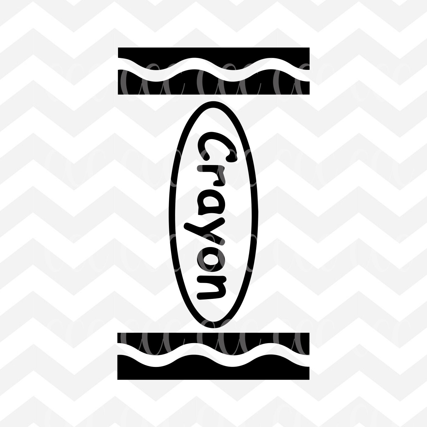 Crayon SVG File Free