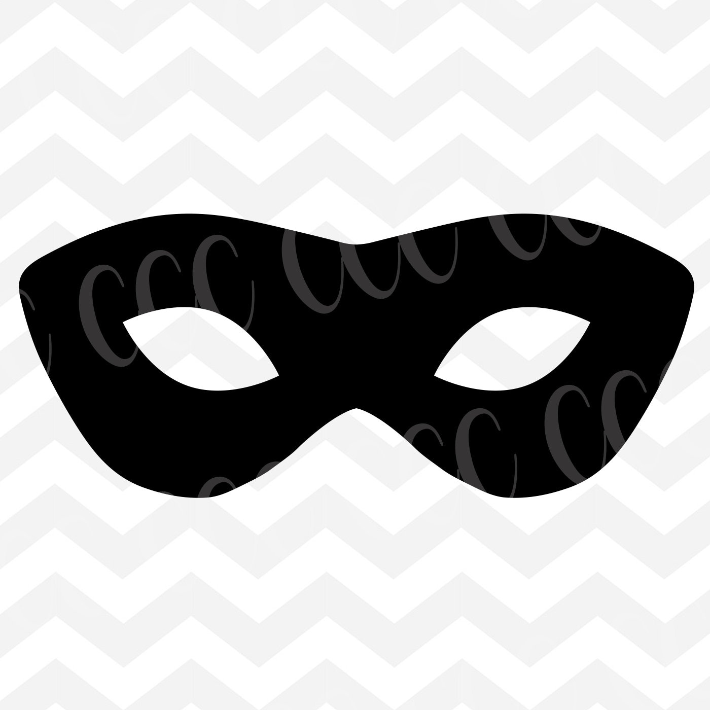 The Incredibles Inspired Mask SVG Cutting File | Etsy