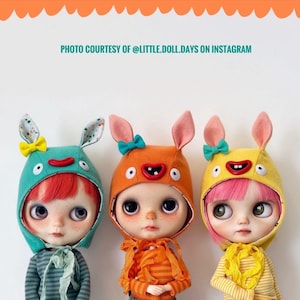 Blythe Doll Cartoon Hats image 6