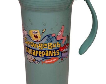Vtg SpongeBob SquarePants & Friends Tupperware Twist and Pour Pitcher w/ Handle