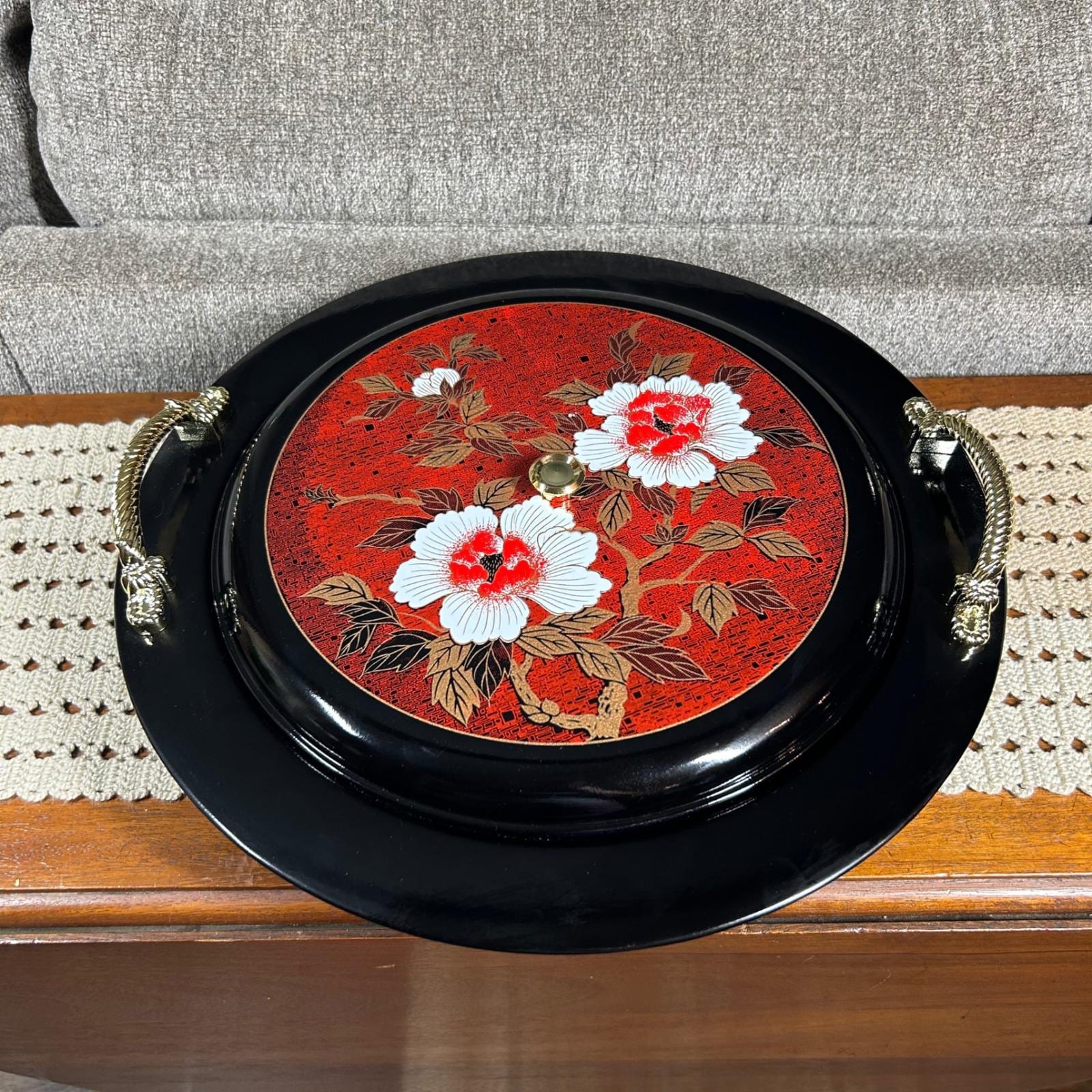 Japanese Lacquerware Lazy Susan - Etsy