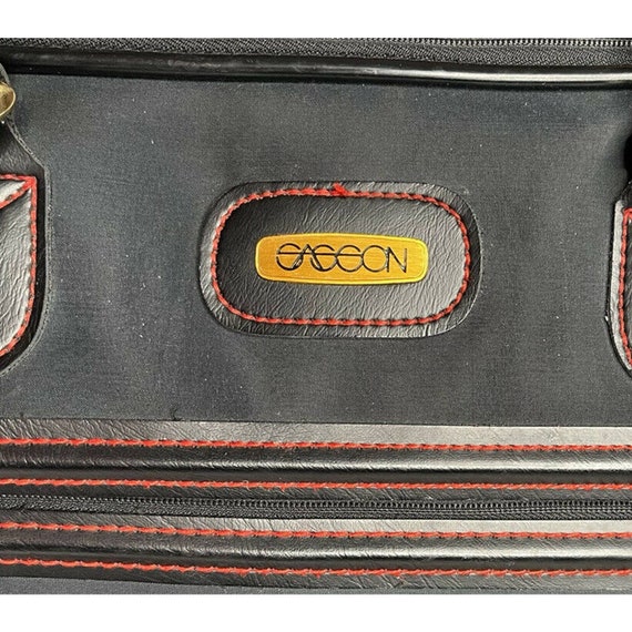 Vintage Sasson Duffel Bag Suitcase Luggage Travel… - image 6