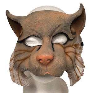 Vintage 1987 Imagineering Halloween CAT Latex Rubber Mask Tomcat FOLK HORROR