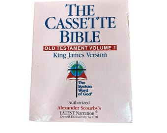 Bible on Cassette Tape Old Testament King James Version KJV Set of 12 Tapes #1