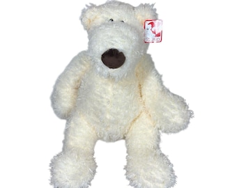 G by Gund - Oso de peluche de peluche suave y peludo de color crema de 45 cm (18"), NUEVO