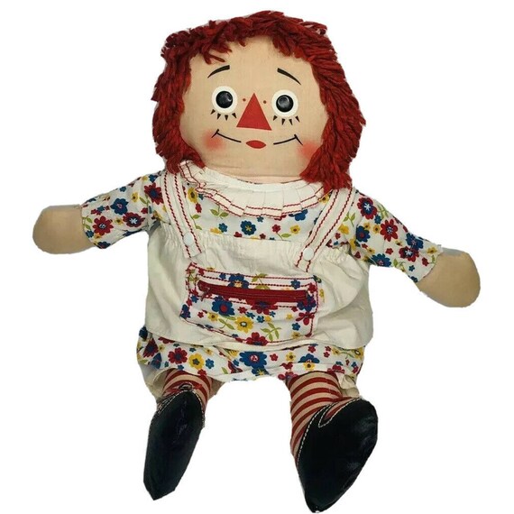 Toys Button Eyes 21 Vintage Raggedy Ann Doll Dolls & Action Figures