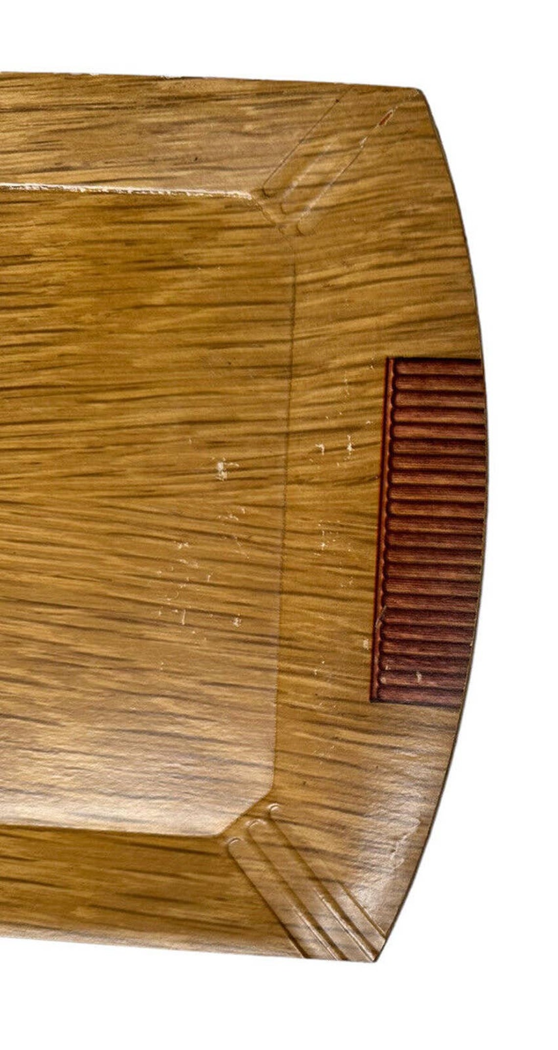 Vintage Hasko Lap TV Trays Set 4 Floral Wood Covered With Etsy