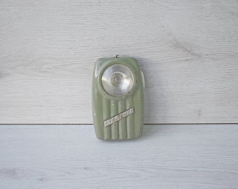 Vintage Flashlight "Svetlina", Vintage Pocket Flashlight, Vintage Pocket Torch,Collectible Flashlight, Vintage gift, 1970s flashlight