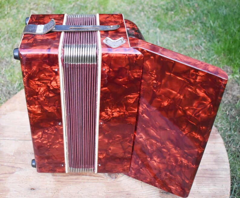 Children's Accordion Vintage German Accordion Etsy