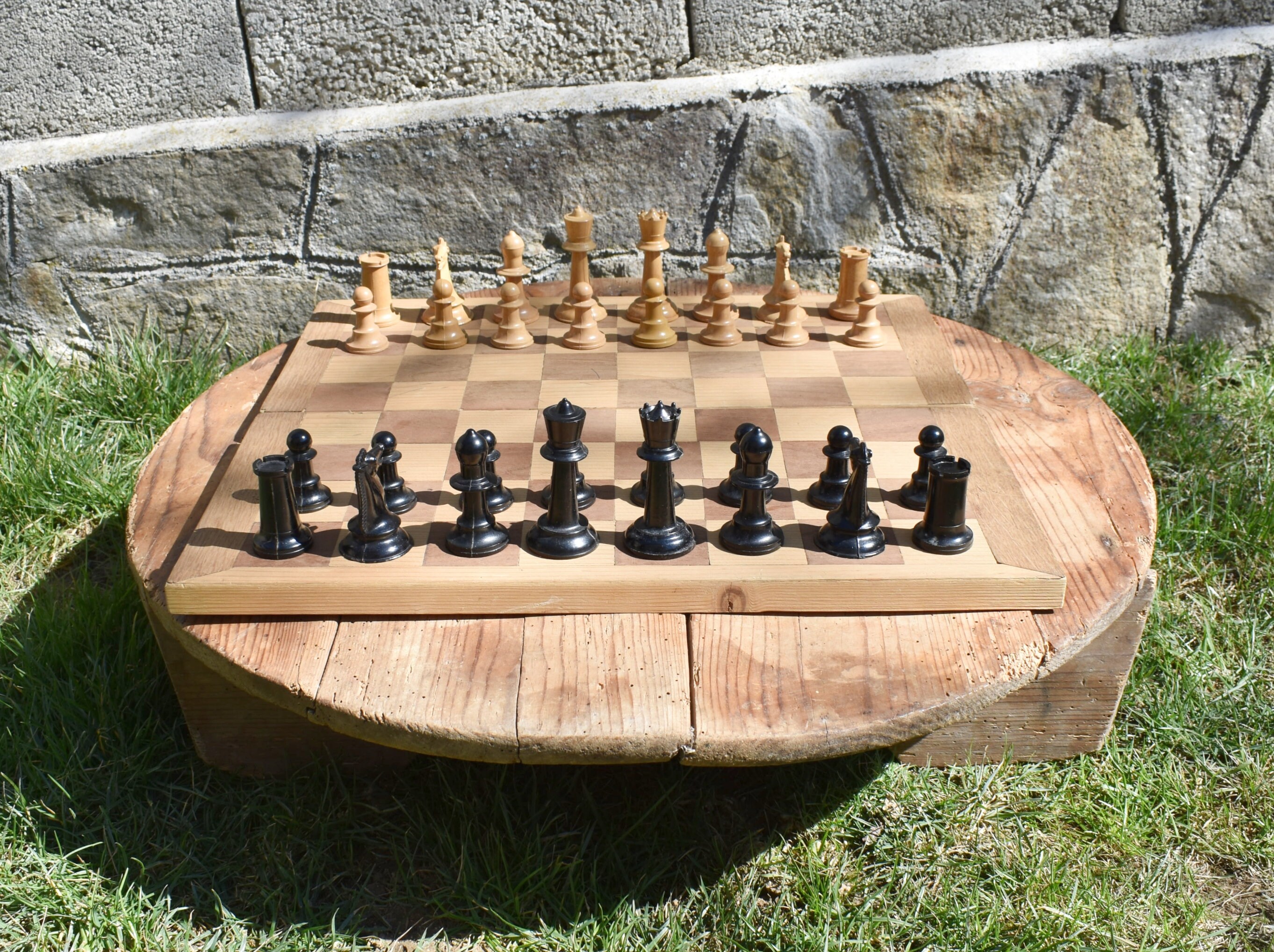 Jeu D'échecs Pondéré CHAVET - Pièces Bois (roi 75 Mm) - Sans échiquier