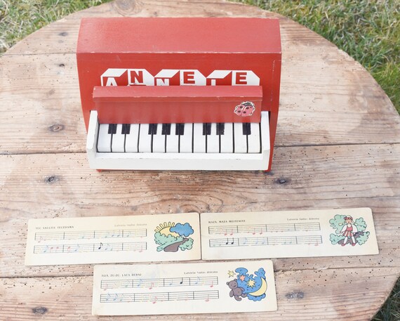 Childs wooden piano sale