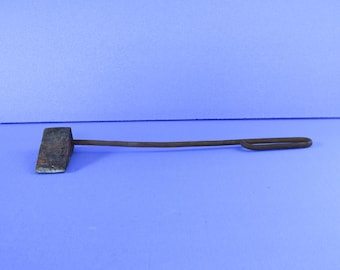 Antique Copper Soldering Iron: Primitive Hand Tool, Rustic Decor