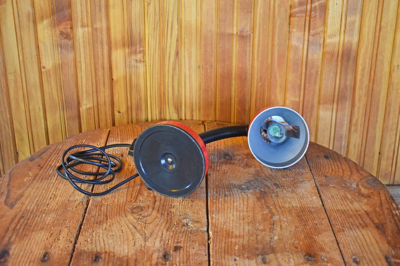 Old Night Lamp Night Table Lamp Desk Lamp Office Lamp Plastic Lamp 1970s Retro Lamp Vintage Electric Lamp Vintage Plastic Night Lamp