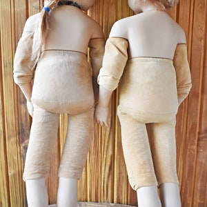 Poupées de collection Gotz, poupées Gotz allemandes, lot de 2 poupées de collection vintage, poupées rétro des années 90, hauteur de poupée environ 60 cm image 7