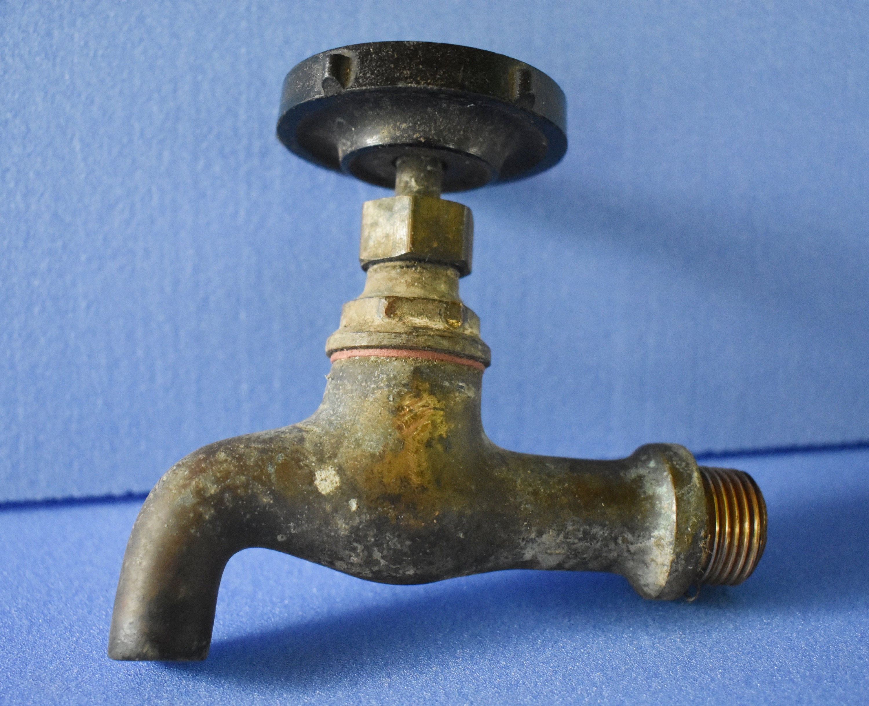 Vintage Brass Water Faucet 70s Old Vintage Faucet Bulgarian Etsy