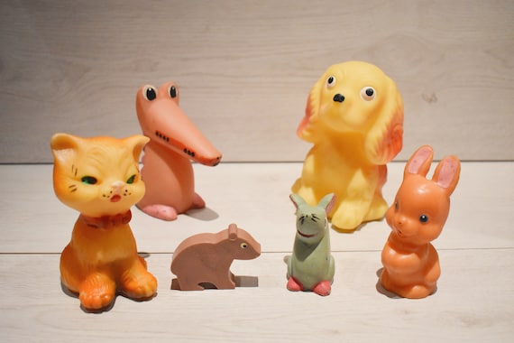 rubber toys for toddlers