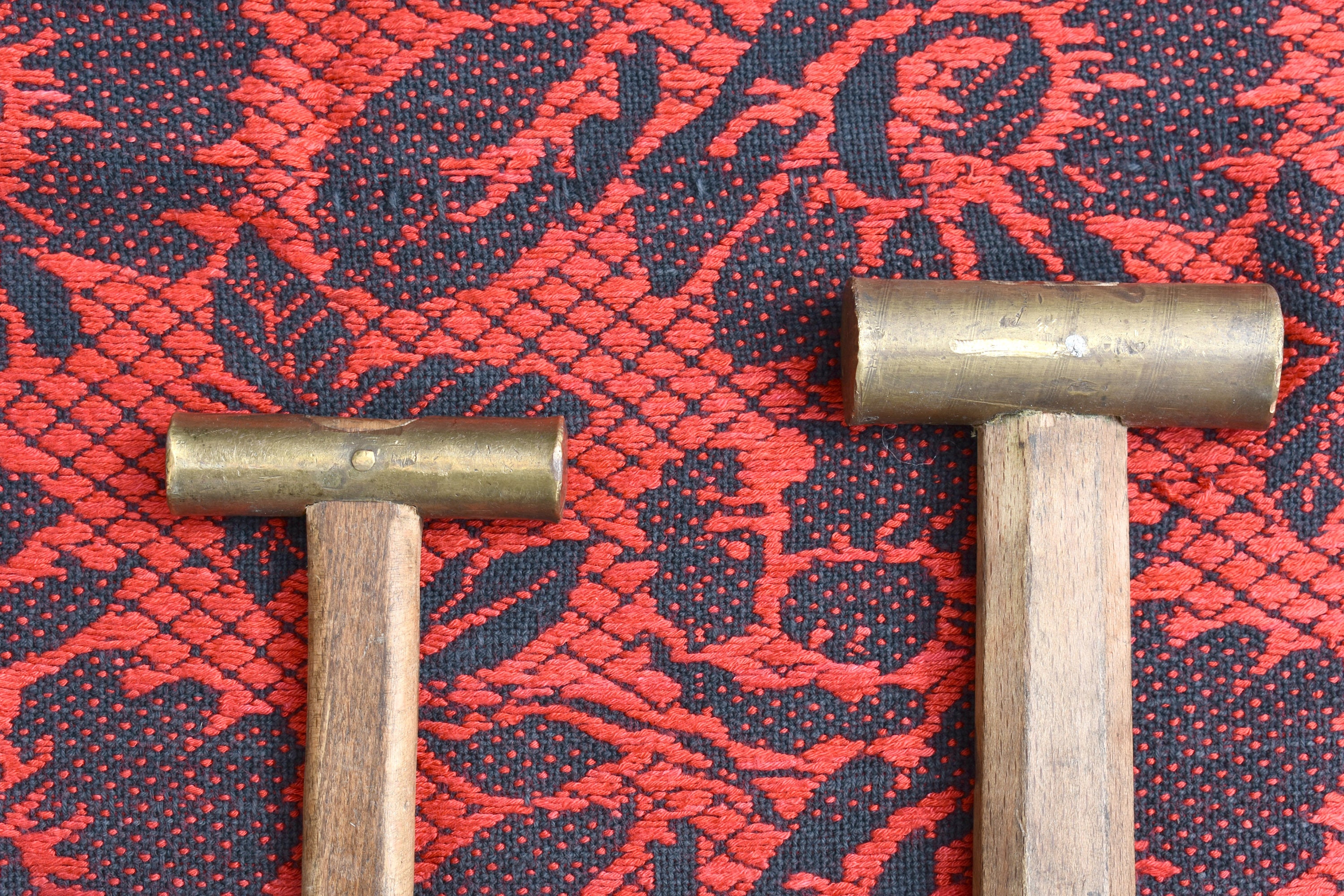 Vintage brass hammer Vintage brass hammer Vintage set of 2 Etsy