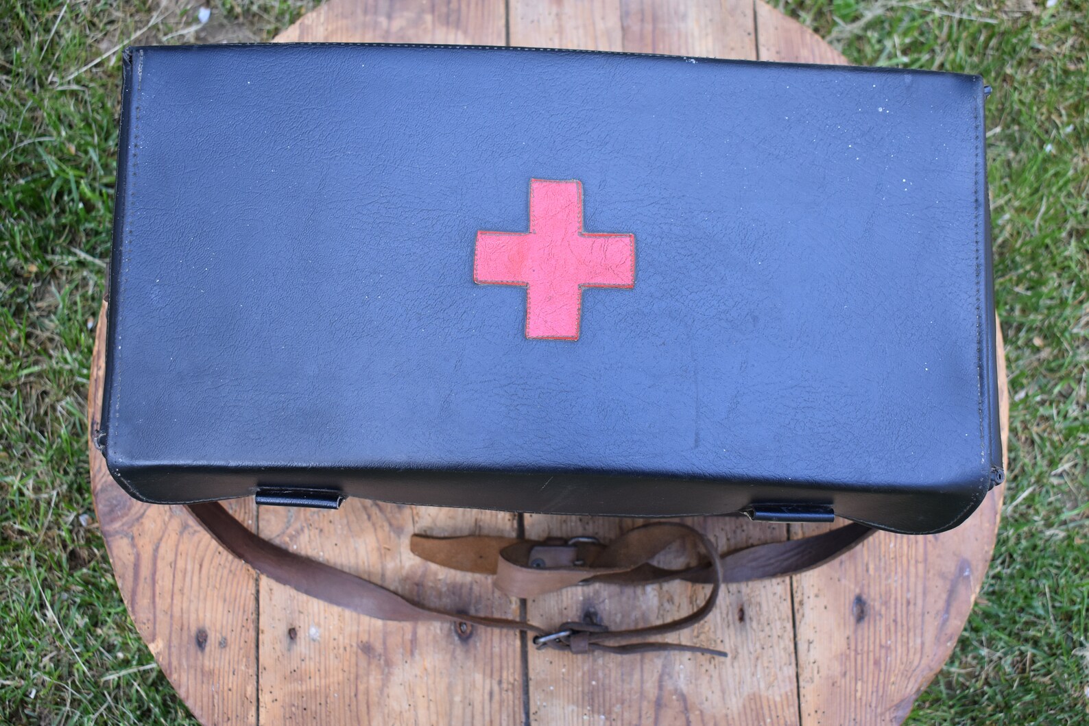 Large Military Medical Bag Vintage First Aid Bag Vintage Etsy