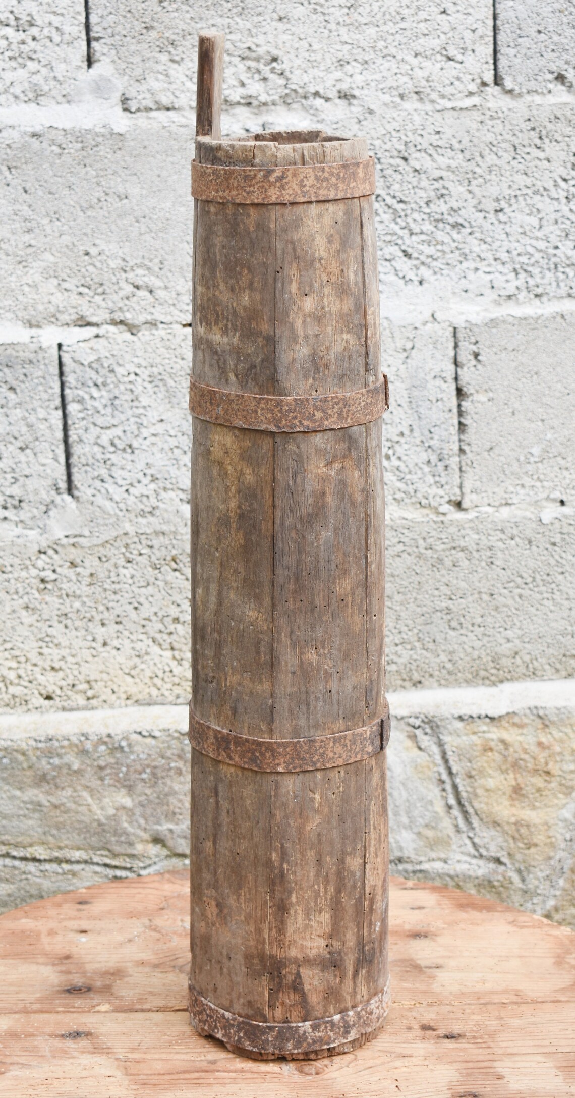 Antique Wooden Vessel Primitive Wooden Vessel for Beating Etsy Ireland