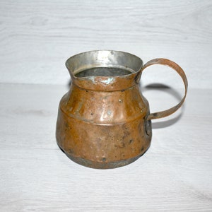 Vintage coffee copper pot, Vintage Coffee/tea maker , Antique coffee maker, Vintage home decor, Kitchen decor