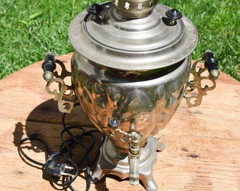 Vintage Electric Samovar:Vintage Tula teapot
