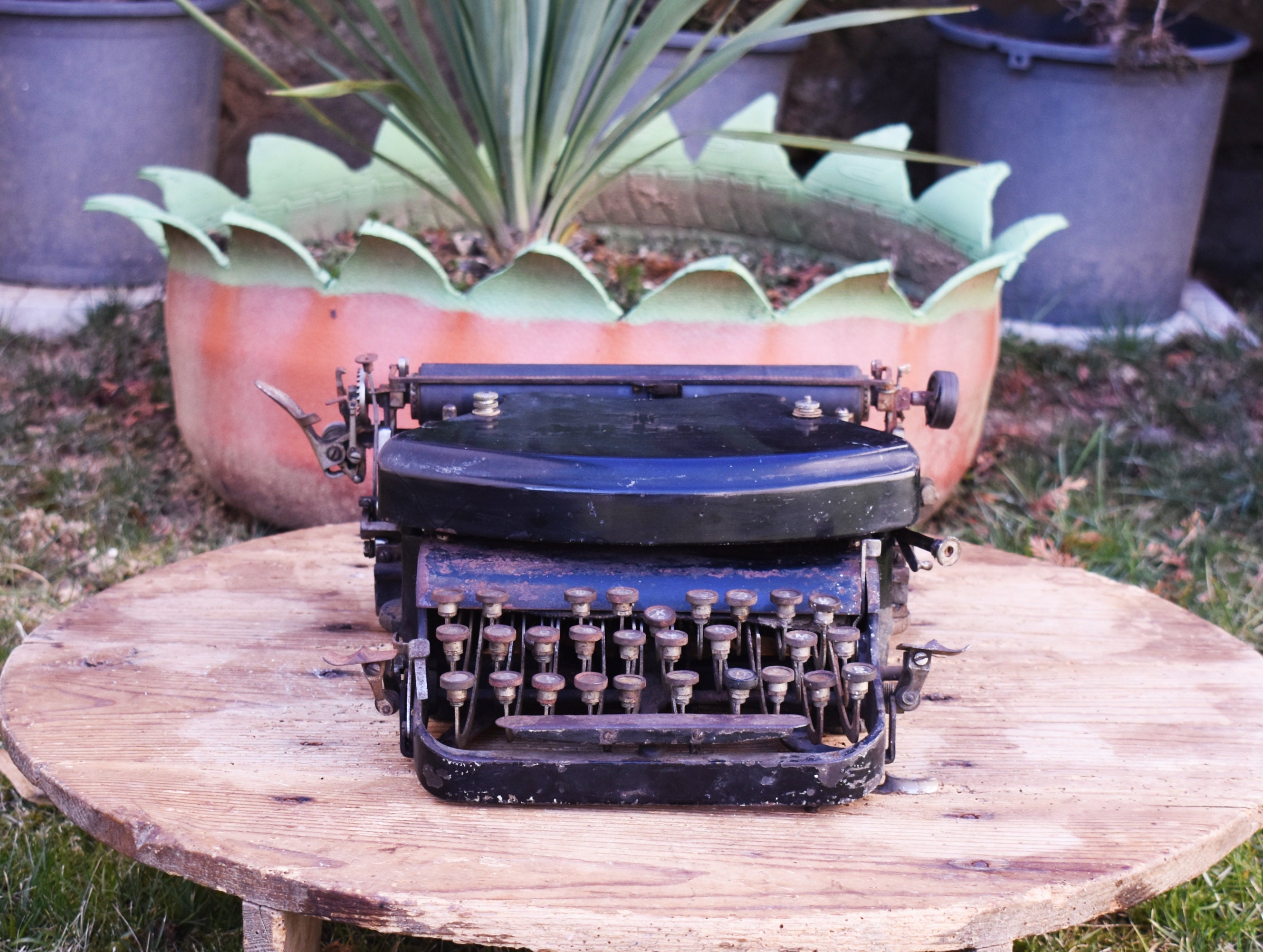 Typewriter ADLER, Antique typewriter, German typewriter, Typewriter from the 30s, NOT WORKING typewriter, Typewriter for decoration