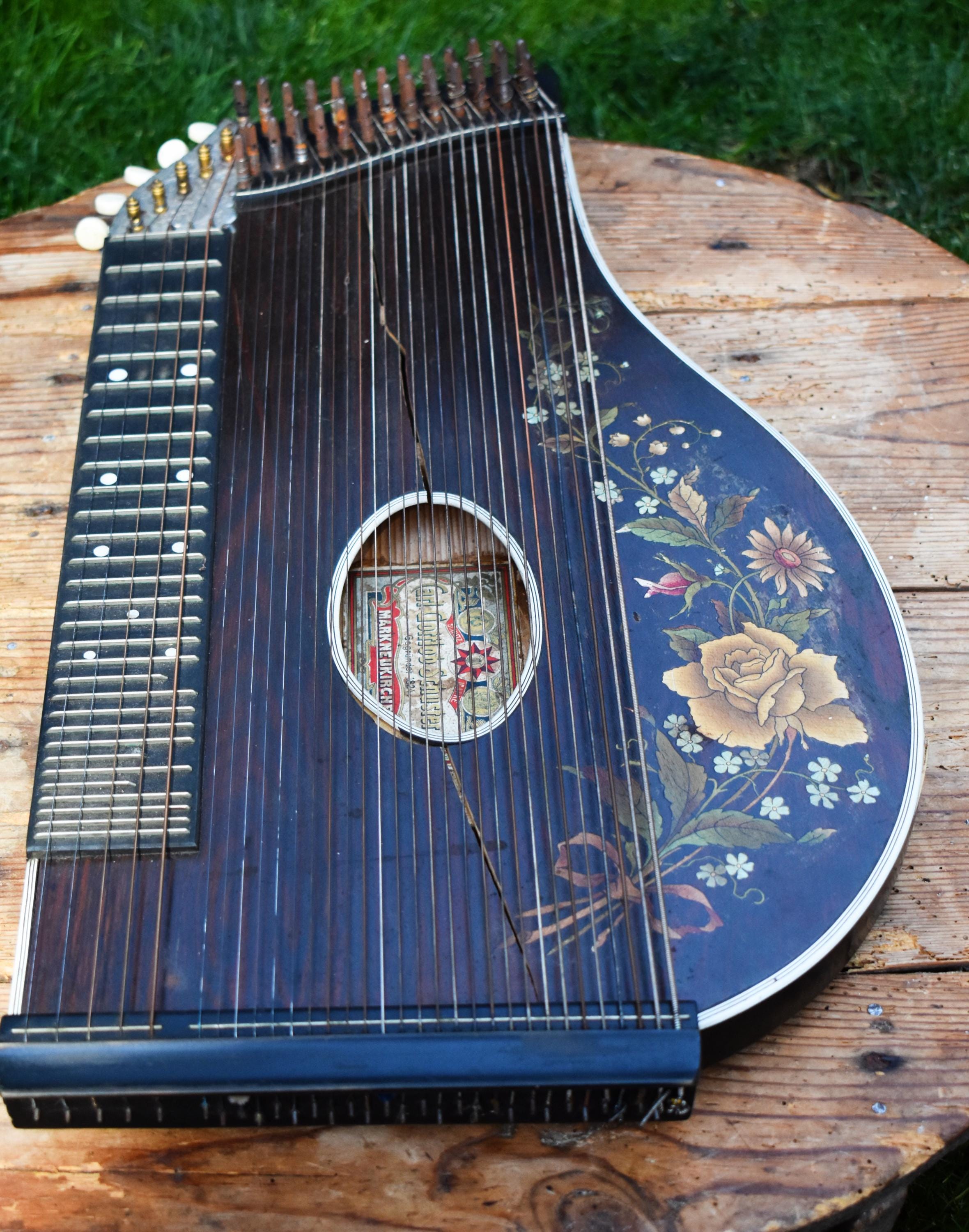 ツィター Anton Kiendl WEIN Austrian zither “Anton Kiendl in Wien” Anton Kiendl, Bavarian no 6