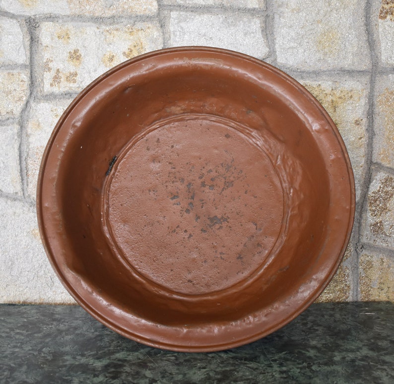 Bañera grande de cobre lavaplatos vintage fregadero de | Etsy