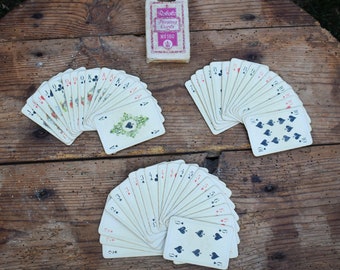 1960年代のヴィンテージ ロココ調トランプ：コレクターセット