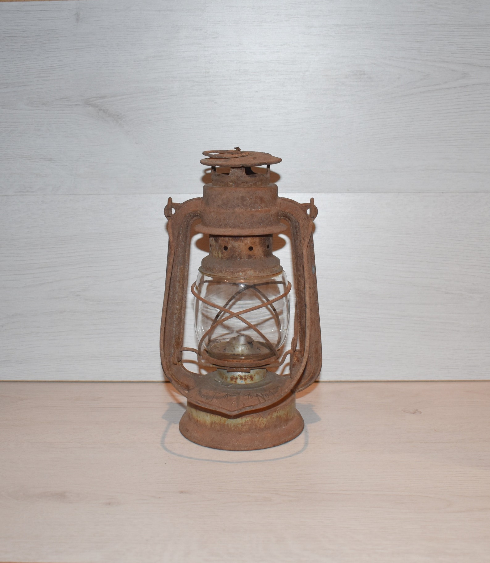 ANTICA LAMPADA LANTERNA Da Carrozza Lume A Olio Illuminazione