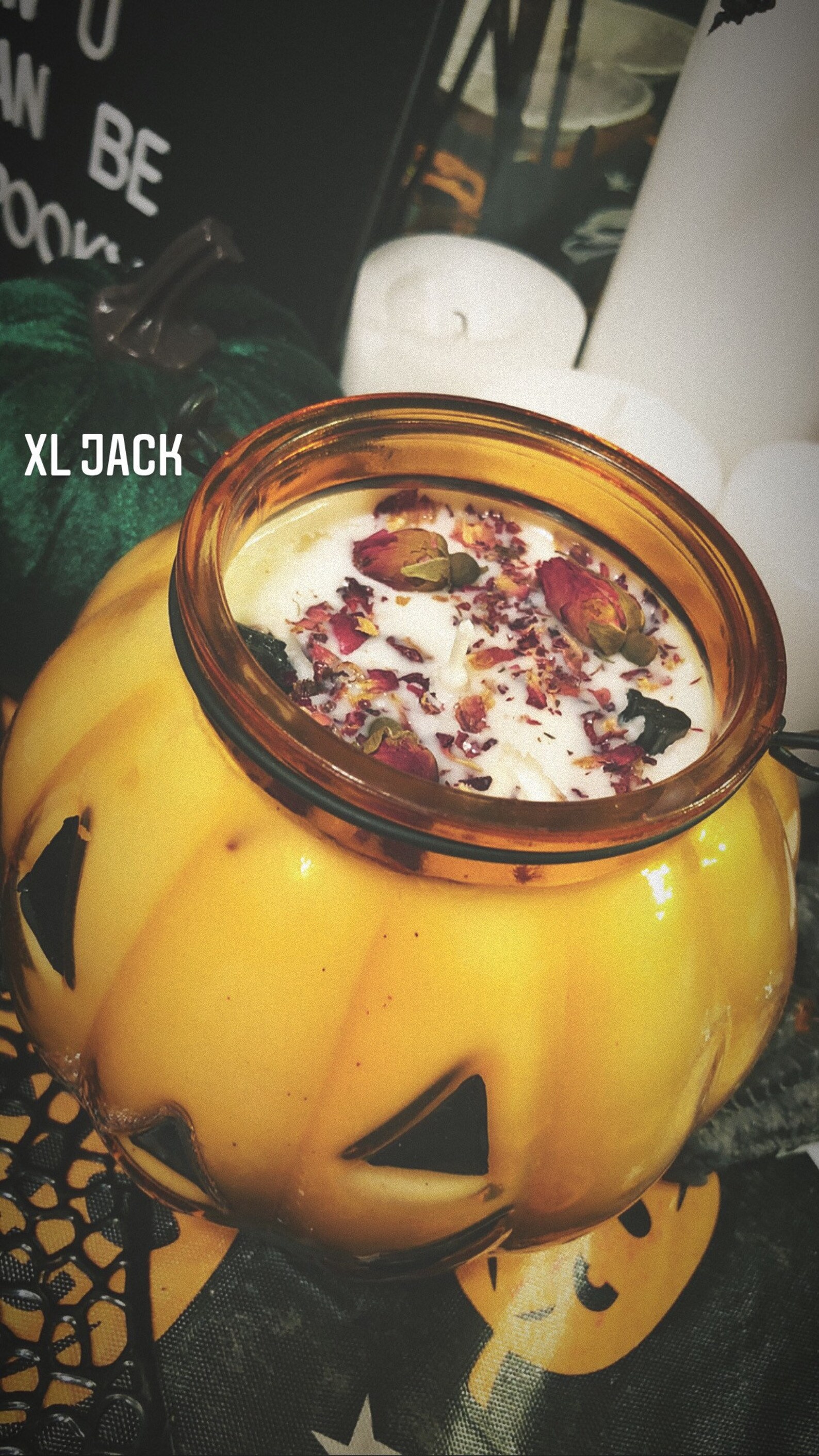 Jack Spellkin Pumpkin Ritual Spell Candle Fire Fang - Etsy