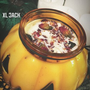 Jack Spellkin - Pumpkin Ritual Spell Candle - Fire + Fang -tobacco ...