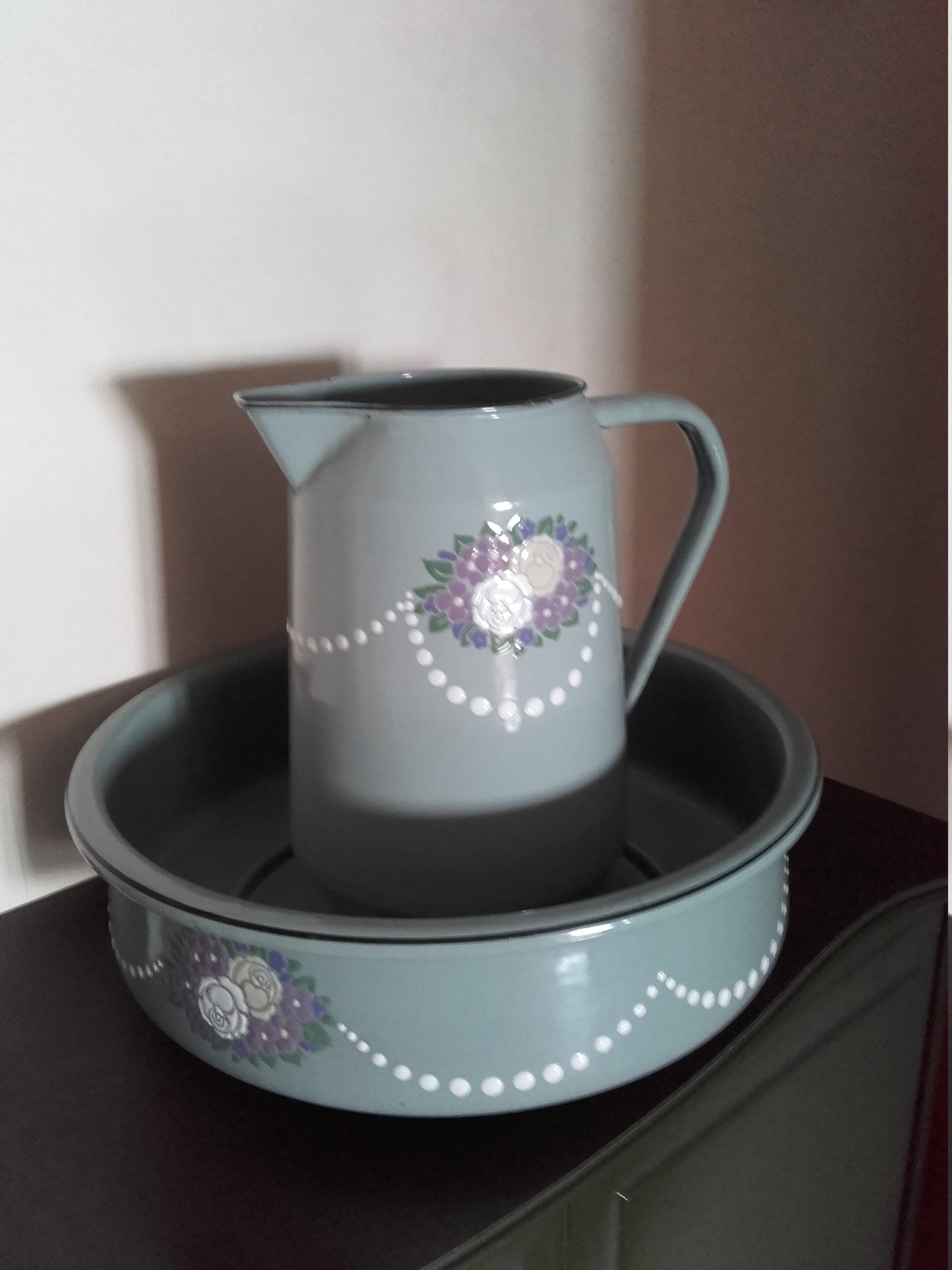 VASO DA FIORE brocca in metallo vintage fattoria EUR 13,39 - PicClick IT