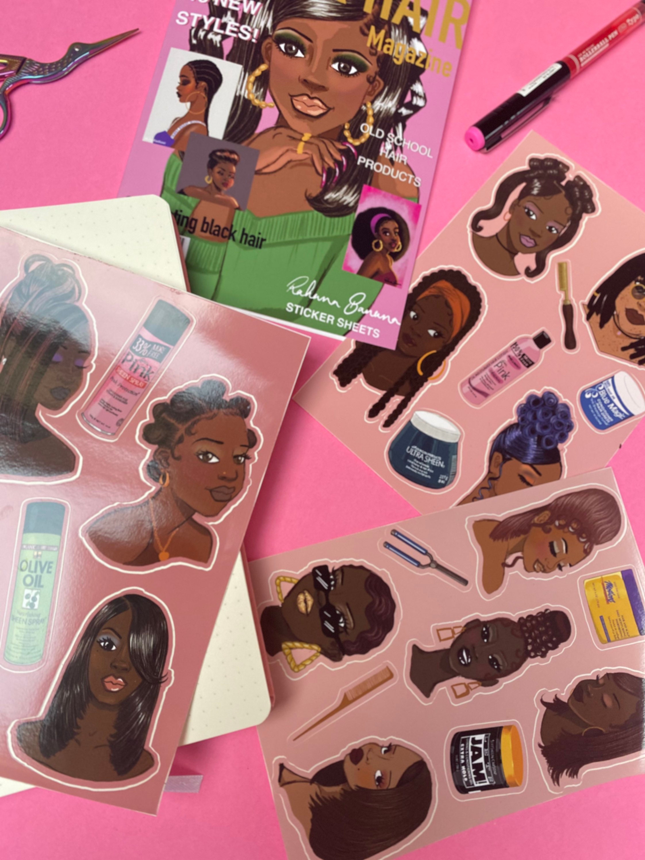 Black Hair Sticker Sheets 90s Hairstyles 90s Hair Products - Etsy Black Hair Sticker Sheets 90s Hairstyles 90s Hair Products - Etsy