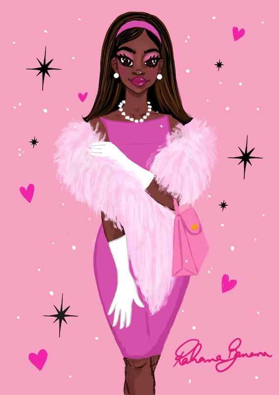 black barbie art