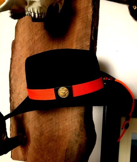 Hunter Orange Hat Band by KC HatBands Etsy