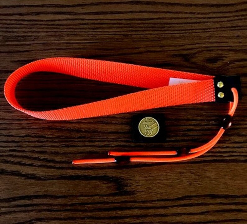 Hunter Orange Hat Band by KC HatBands Etsy