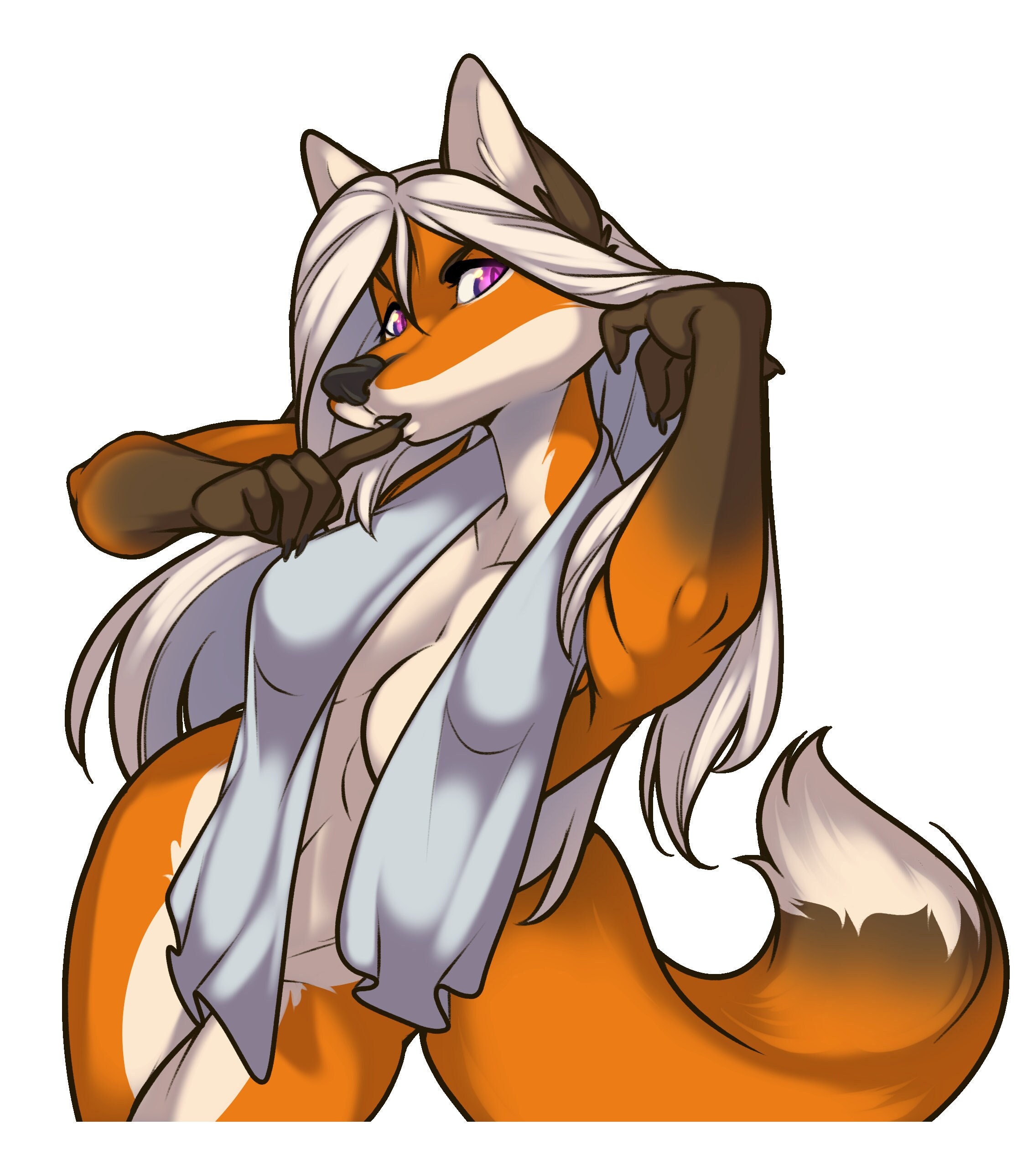 Anthro vixen