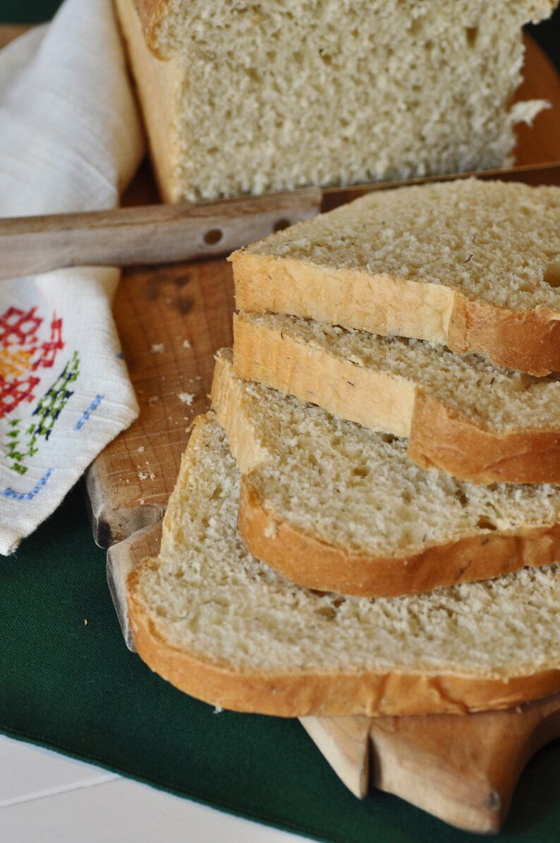 Potato Dill Bread Recipe Bread Recipes Potato Bread Recipe Etsy