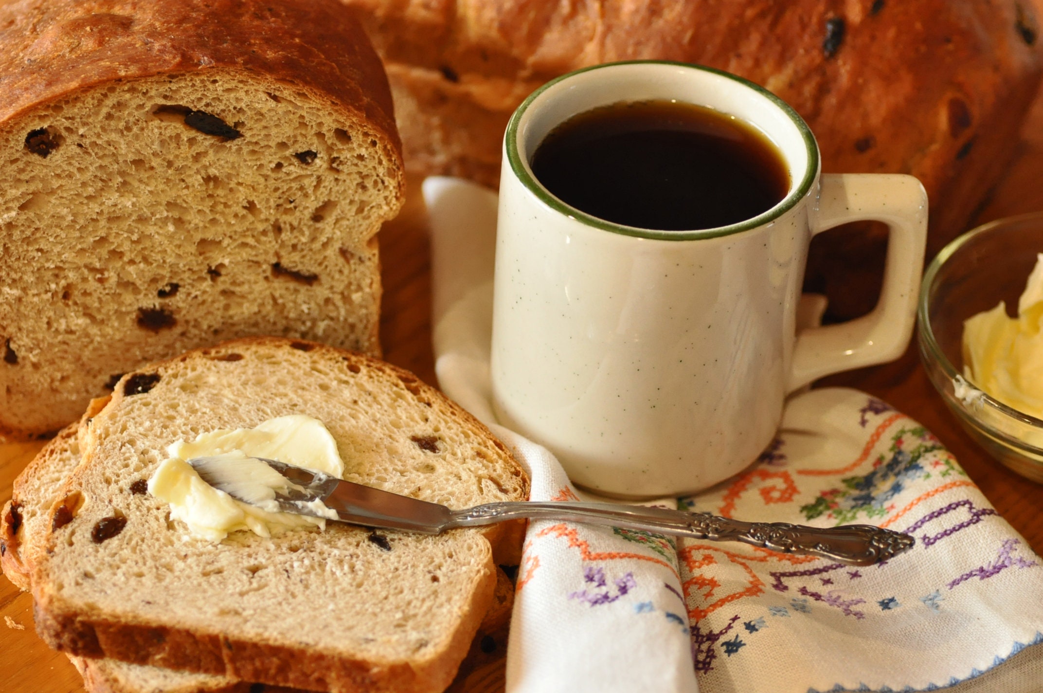 Oven Baked Breakfast Raisin French Toast Recipe, French Toast Recipe ...