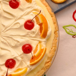 Citrus Delight Pie Recipe, Lemon Pie Recipe, Pie Recipes, Fresh Baked Pie Recipes