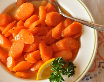 Spiced Honey Glazed Carrots Recipe, Honey Glazed Carrots Recipe, Carrot Recipe