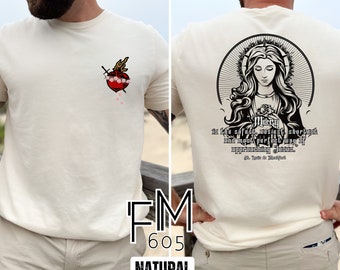 St.Louis De Montfort, Mary ,Catholic shirt, Catholic tee, Catholic gift, Catholic womens shirt, Catholic mens shirt, Catholic womens gift