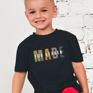 Made for Heaven, Catholic kids Shirt, Catholic kids gifts, Catholic boys gift, Catholic boys shirt, Catholic shirt, Catholic gift