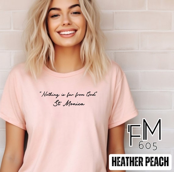 St. Monica, Catholic shirt, Catholic gift, Catholic tee, Catholic womens shirt, Catholic womens gift, Mothers day gift, Mom gift,