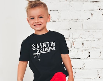 Saint in training, Catholic kids Shirt, Catholic kids gifts, Christian kids shirt, Christian kids gift, religious kids shirt, Catholic shirt