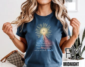 Divine Mercy, Catholic shirt, Catholic gift, Catholic tee, Catholic mens shirt, Catholic mens gift, Catholic womens gift