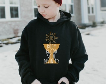 Kids Sweatshirt,Catholic kid, Catholic kids shirt, catholic kids gift, Kids Religious shirt, Christian kids, Kids gift, Kids sweatshirt