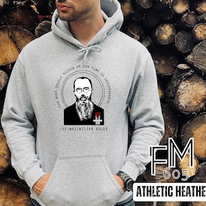 St. Maximilan Kolbe, Catholic shirt,Catholic mens gift, Catholic womens gift, Catholic sweatshirt, Catholic hoodie, Catholic gift